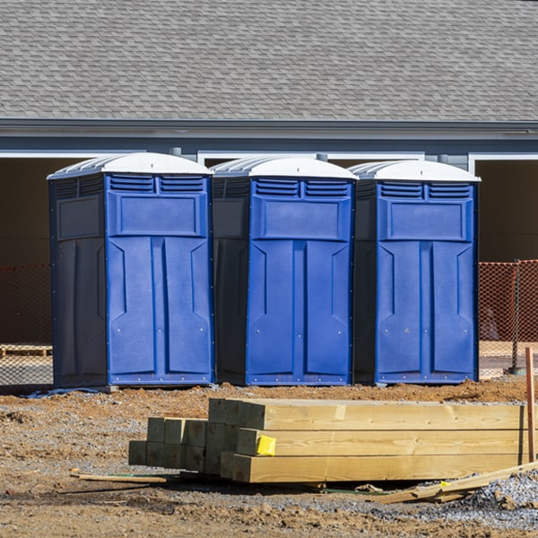 how do you dispose of waste after the porta potties have been emptied in Algonquin IL